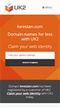 Mobile Screenshot of lorestan.com